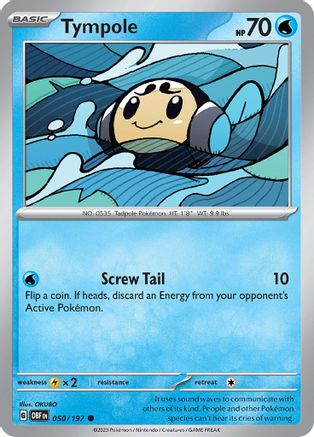 SV03: Obsidian Flames Tympole #050