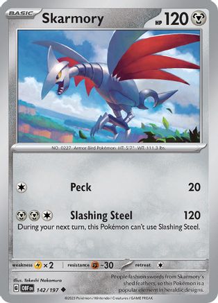 SV03: Obsidian Flames Skarmory #142