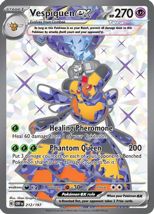 SV03: Obsidian Flames Vespiquen ex #212