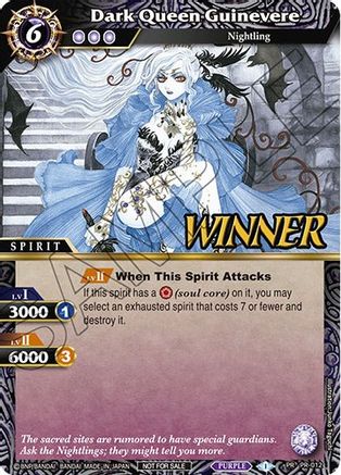 Dark Queen Guinevere (Winner) - Battle Spirits Saga Promo Cards ...
