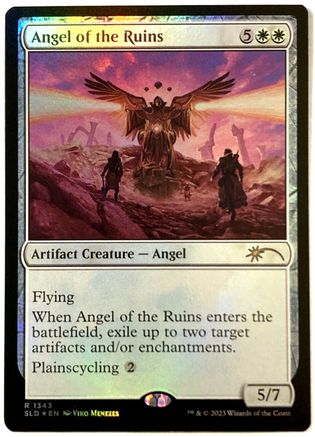 Angel of the Ruins (1343) - Secret Lair Drop Series - Magic: The Gathering