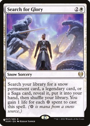 Search for Glory