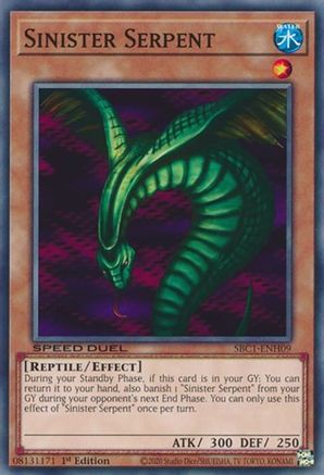 Sinister Serpent - Speed Duel: Streets of Battle City - YuGiOh