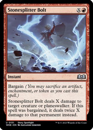 Stonesplitter Bolt