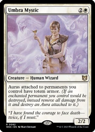 Umbra Mystic - Commander: Wilds of Eldraine - Magic: The Gathering