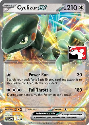 Prize Pack Series Cards Cyclizar ex #018