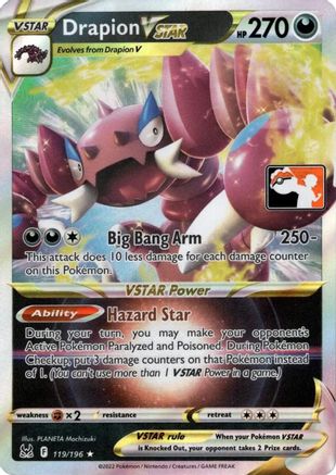 Prize Pack Series Cards Drapion VSTAR #119