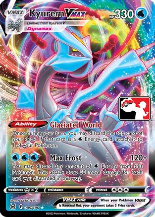 Prize Pack Series Cards Kyurem VMAX #049