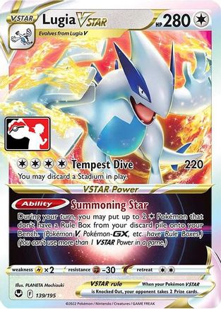 Prize Pack Series Cards Lugia VSTAR #139