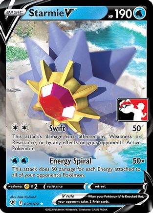 Prize Pack Series Cards Starmie V #030
