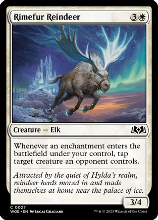 Rimefur Reindeer