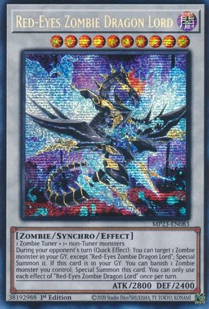 Red-Eyes Zombie Dragon Lord - 25th Anniversary Tin: Dueling Heroes Mega ...