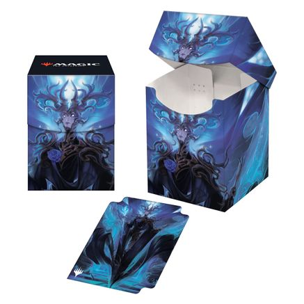 Boîte De Rangement Ultra Pro Magic: The Gathering Foundations - 100+ Cartes, Avec Séparateur, Design Ajani Par Pindurski