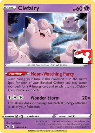 Prize Pack Series Cards Clefairy #062