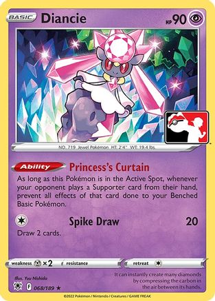 Prize Pack Series Cards Diancie #068