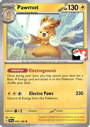 Prize Pack Series Cards Pawmot #076