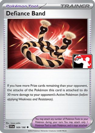 Prize Pack Series Cards Defiance Band #169