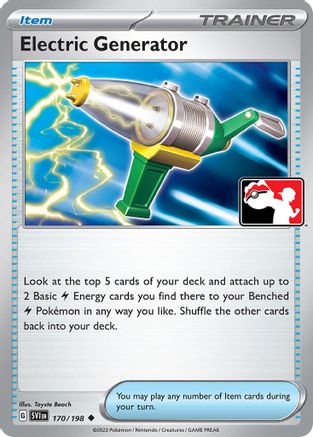 Prize Pack Series Cards Electric Generator #170
