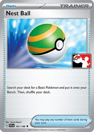 Prize Pack Series Cards Nest Ball #181