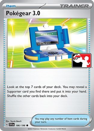 Prize Pack Series Cards Pokegear 3.0 #186
