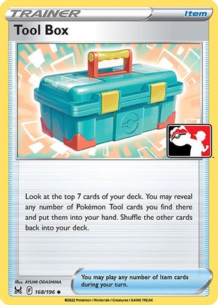 Prize Pack Series Cards Tool Box #168