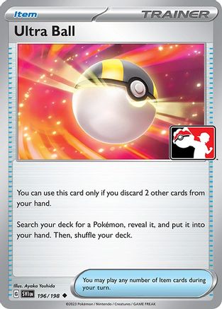 Prize Pack Series Cards Ultra Ball #196