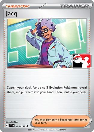 Prize Pack Series Cards Jacq #175