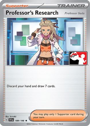 Prize Pack Series Cards Professor's Research #189