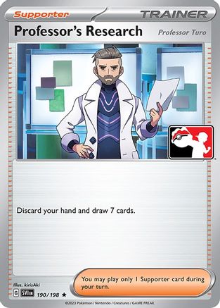 Prize Pack Series Cards Professor's Research #190