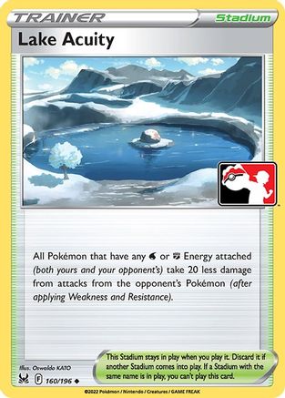 Prize Pack Series Cards Lake Acuity #160