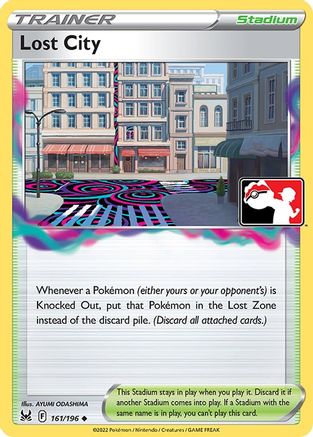 Prize Pack Series Cards Lost City #161