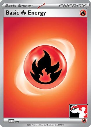 Prize Pack Series Cards Basic Fire Energy #002