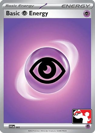 Prize Pack Series Cards Basic Psychic Energy #005