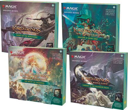 The Lord of the Rings Tales of Middle earth Scene Boxes Set of 4