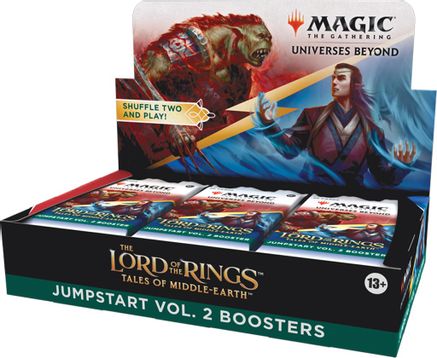 The Lord of the Rings Tales of Middle earth Jumpstart Vol 2 Booster Box