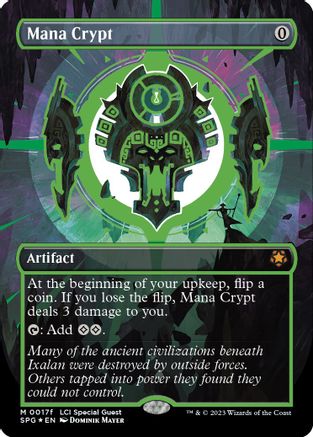 Mana Crypt (0017f) (Borderless)