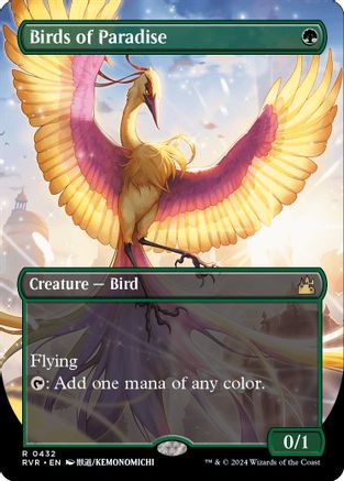 Birds of Paradise (Anime Borderless)