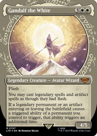Gandalf the White (Showcase) (Surge Foil)