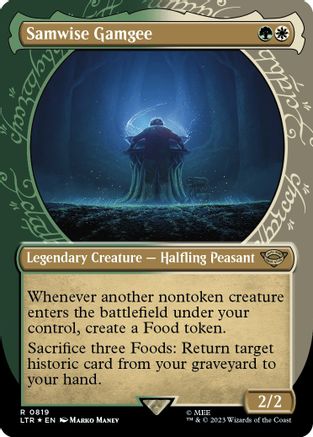 Samwise Gamgee (Showcase) (Surge Foil)