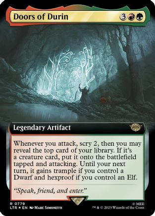 Doors of Durin (Extended Art) (Surge Foil)