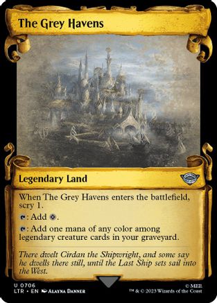 The Grey Havens (Showcase Scrolls)
