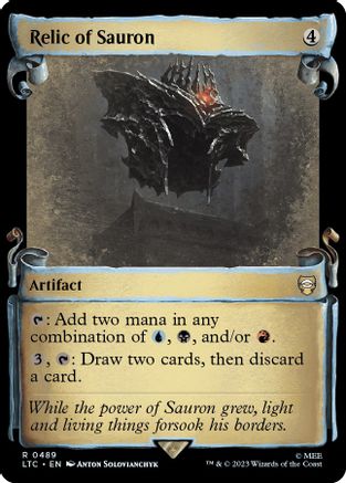 Relic of Sauron (Showcase Scrolls)