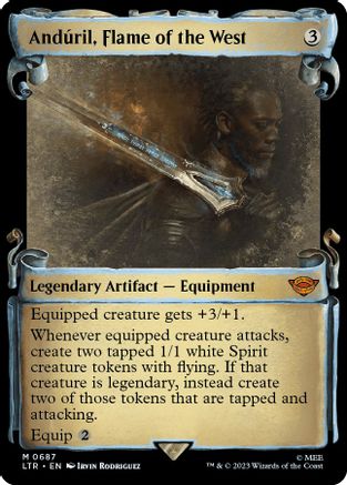 Anduril, Flame of the West (Showcase Scrolls)