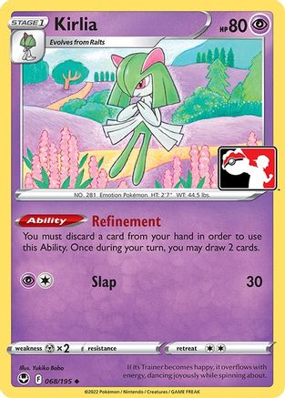 Prize Pack Series Cards Kirlia #068