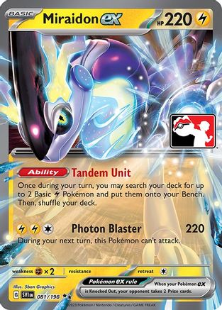 Prize Pack Series Cards Miraidon ex #081