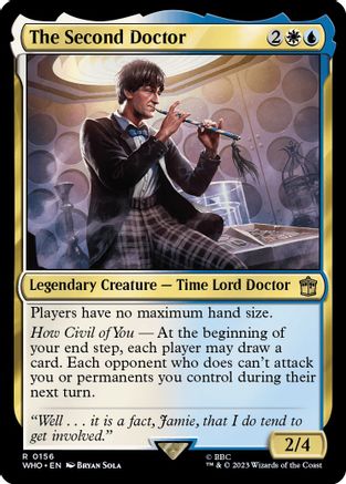 The Second Doctor - Universes Beyond: Doctor Who - Magic: The Gathering