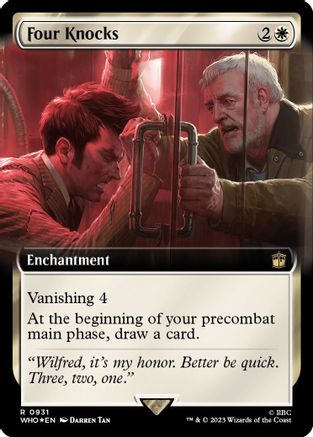 Four Knocks (Extended Art) (Surge Foil)