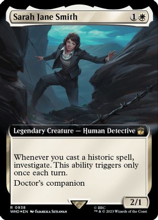 Sarah Jane Smith (Extended Art) (Surge Foil)