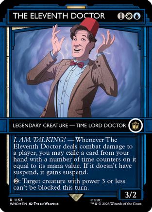 The Eleventh Doctor (Showcase) (Surge Foil) - Universes Beyond: Doctor ...