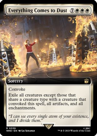 Everything Comes to Dust (Extended Art)